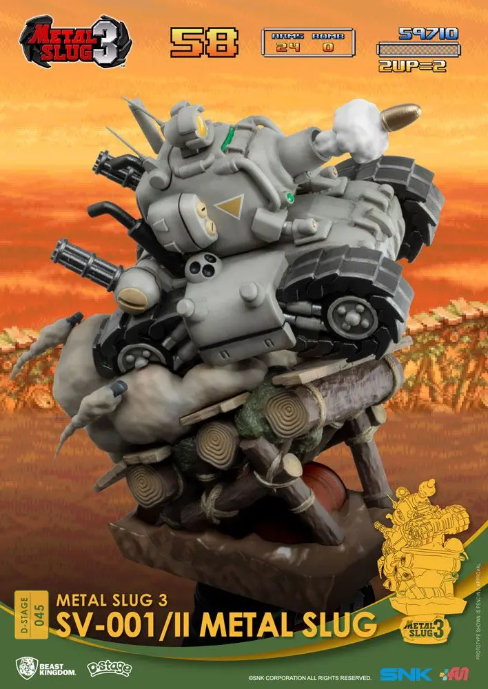 Metal Slug D-Stage PVC Dioráma SV-001/II Metal Slug 16 cm fotografii produktu