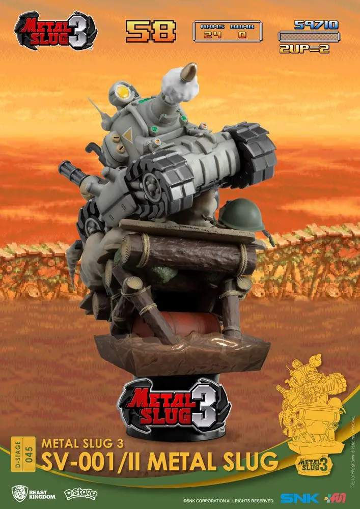 Metal Slug D-Stage PVC Dioráma SV-001/II Metal Slug 16 cm fotografii produktu
