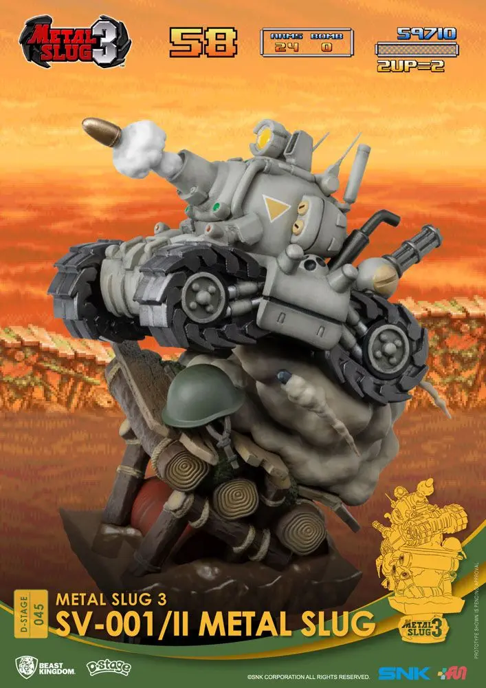 Metal Slug D-Stage PVC Dioráma SV-001/II Metal Slug 16 cm fotografii produktu