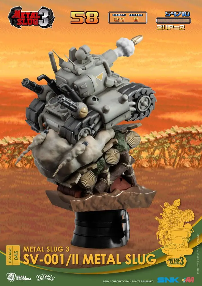 Metal Slug D-Stage PVC Dioráma SV-001/II Metal Slug 16 cm fotografii produktu