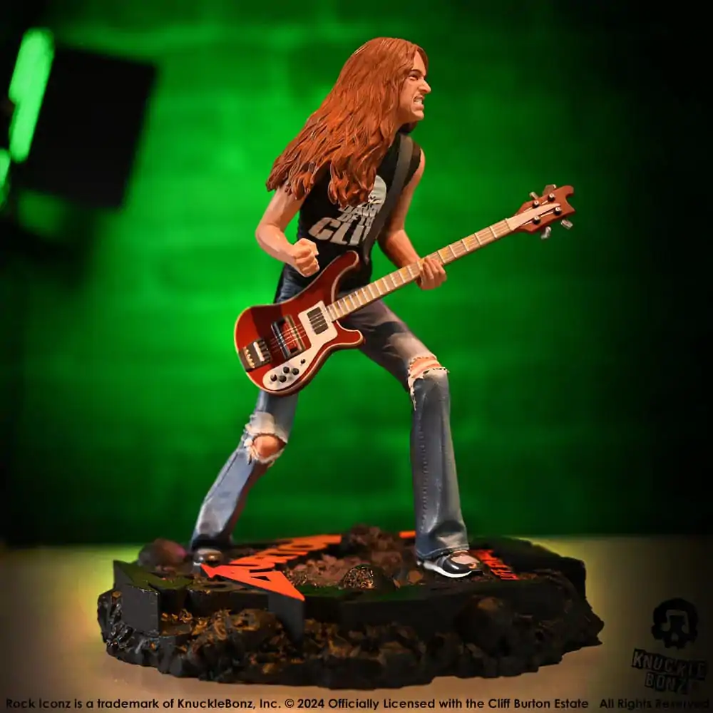 Metallica Rock Iconz Socha Cliff Burton II 22 cm fotografii produktu