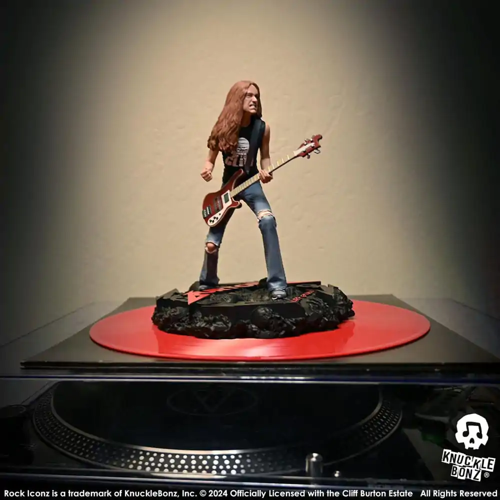 Metallica Rock Iconz Socha Cliff Burton II 22 cm fotografii produktu