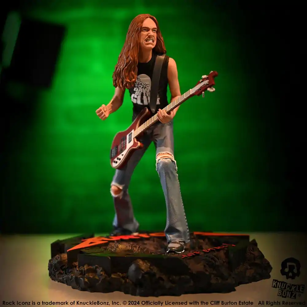 Metallica Rock Iconz Socha Cliff Burton II 22 cm fotografii produktu