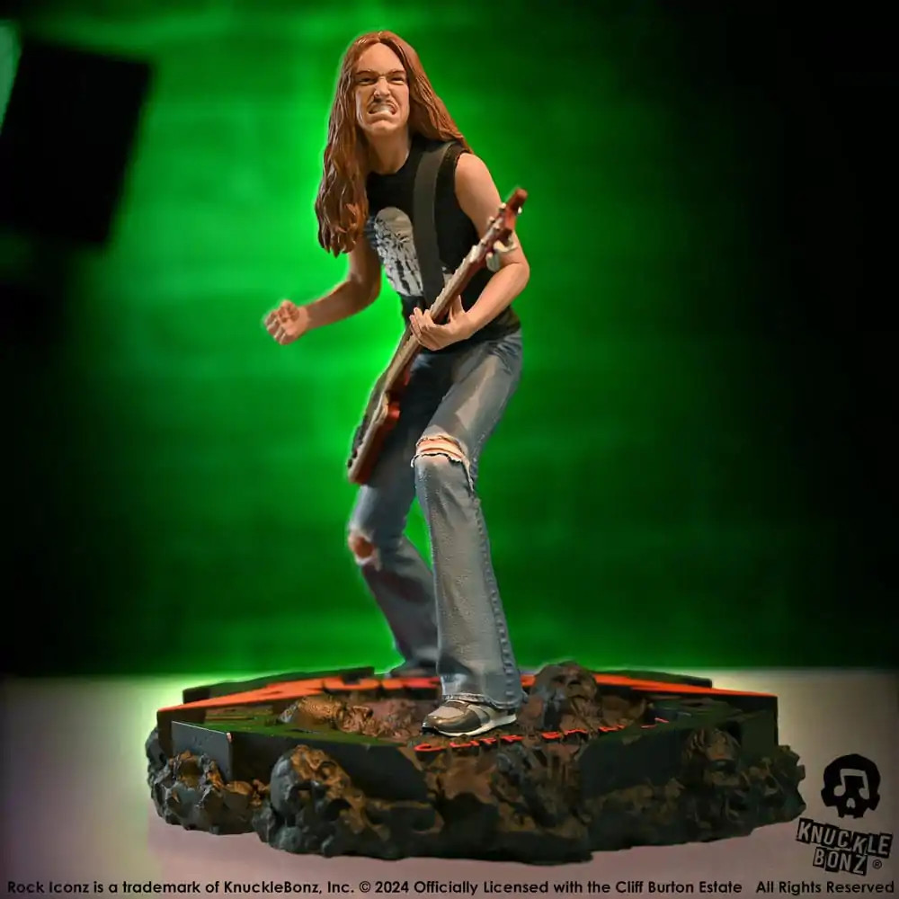 Metallica Rock Iconz Socha Cliff Burton II 22 cm fotografii produktu