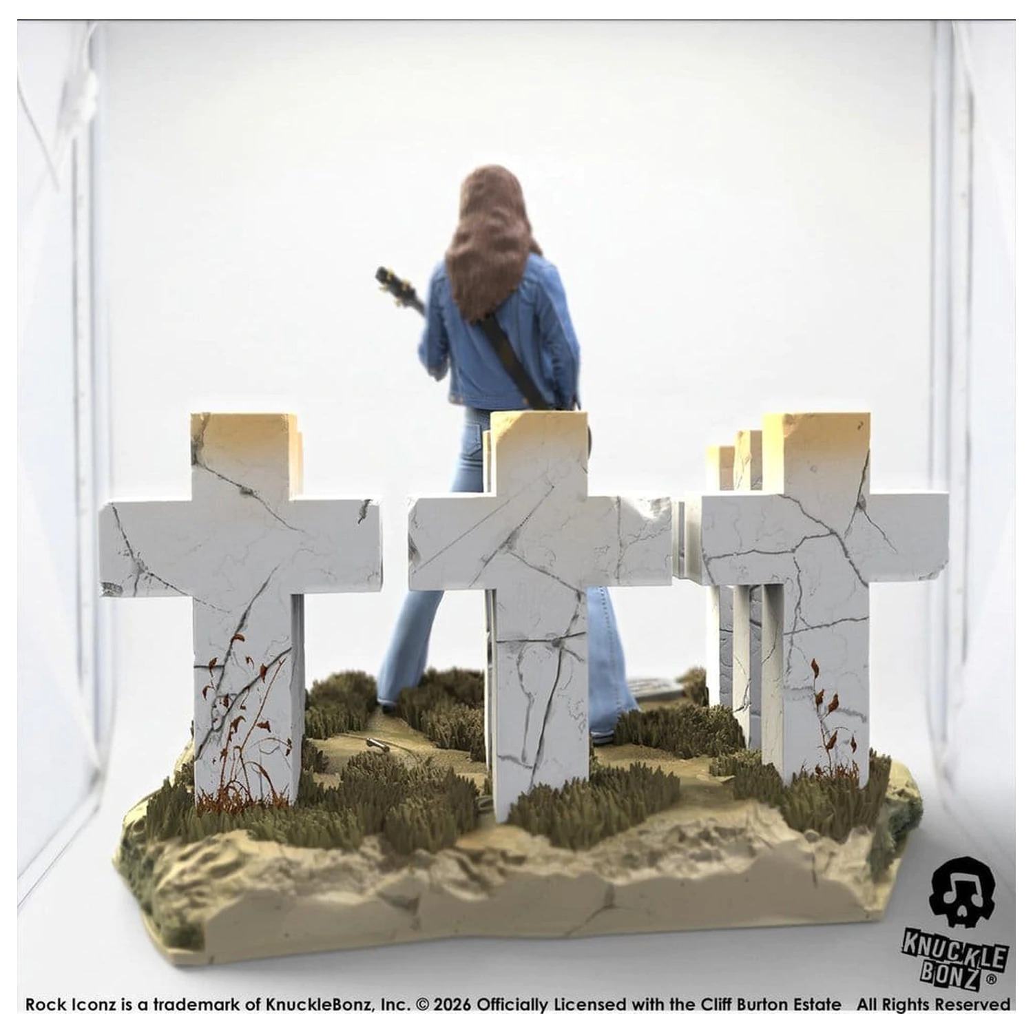 Metallica Rock Iconz figurka Cliff Burton III 21 cm fotografii produktu