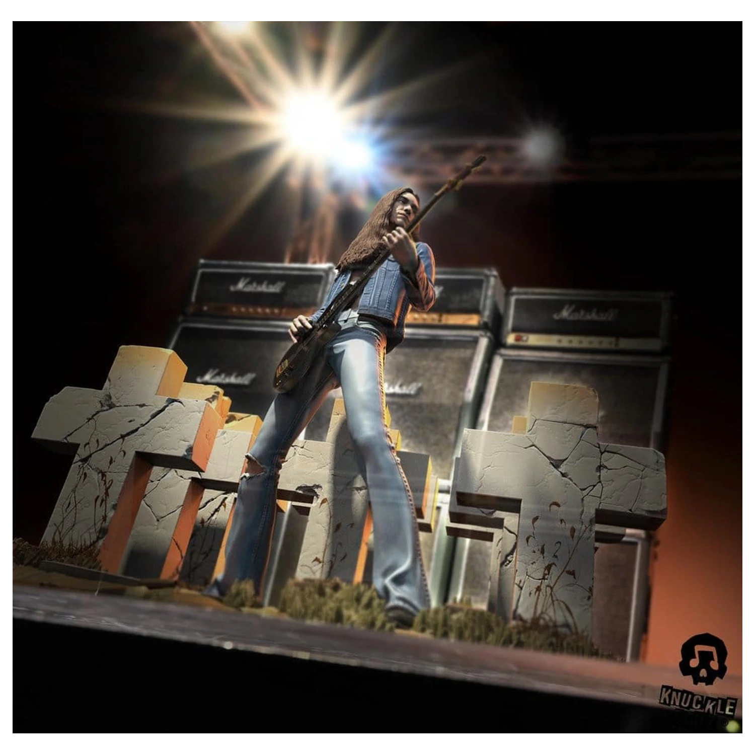 Metallica Rock Iconz figurka Cliff Burton III 21 cm fotografii produktu