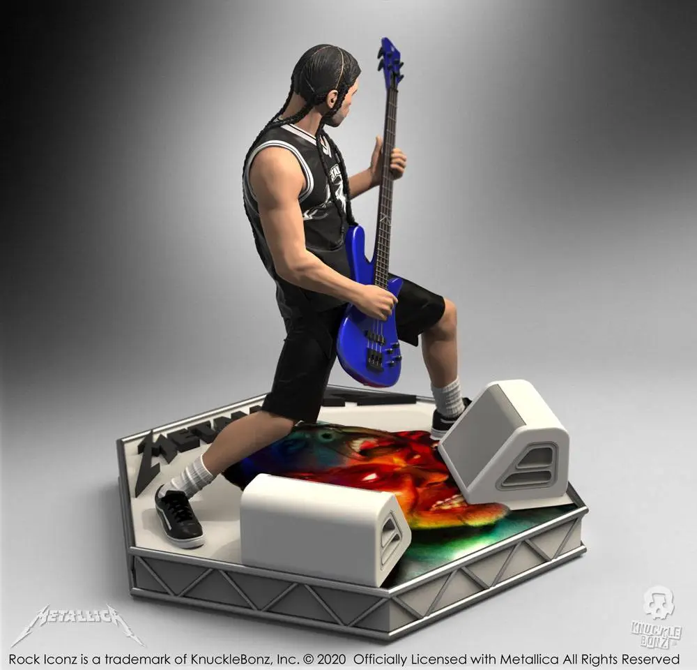 Metallica Rock Iconz Statue Robert Trujillo Limited Edition 22 cm Soška fotografii produktu