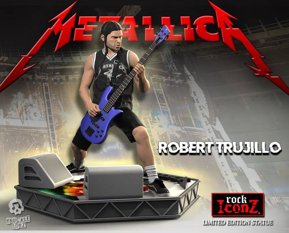 Metallica Rock Iconz Statue Robert Trujillo Limited Edition 22 cm Soška fotografii produktu