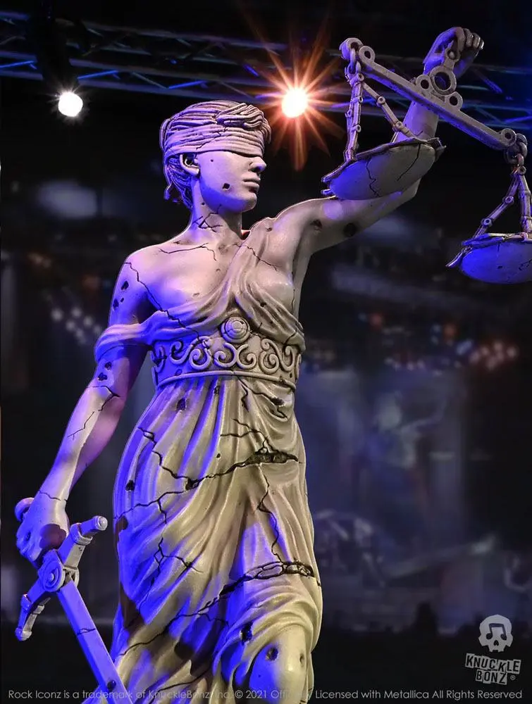 Metallica Rock Ikonz On Tour Socha Lady Justice fotografii produktu