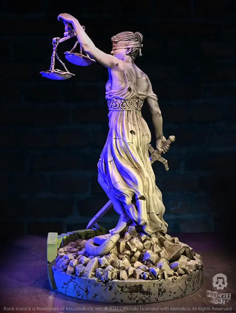 Metallica Rock Ikonz On Tour Socha Lady Justice fotografii produktu