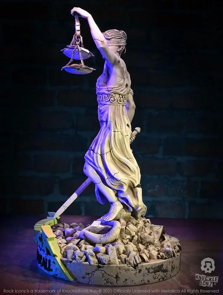 Metallica Rock Ikonz On Tour Socha Lady Justice fotografii produktu