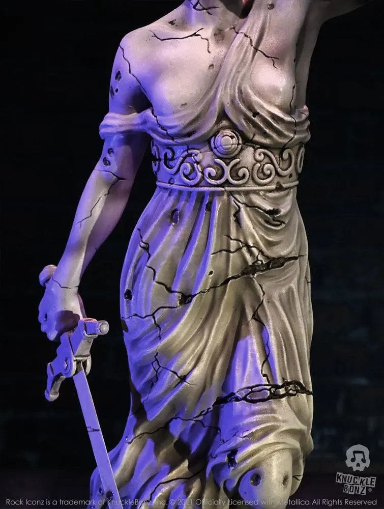 Metallica Rock Ikonz On Tour Socha Lady Justice fotografii produktu