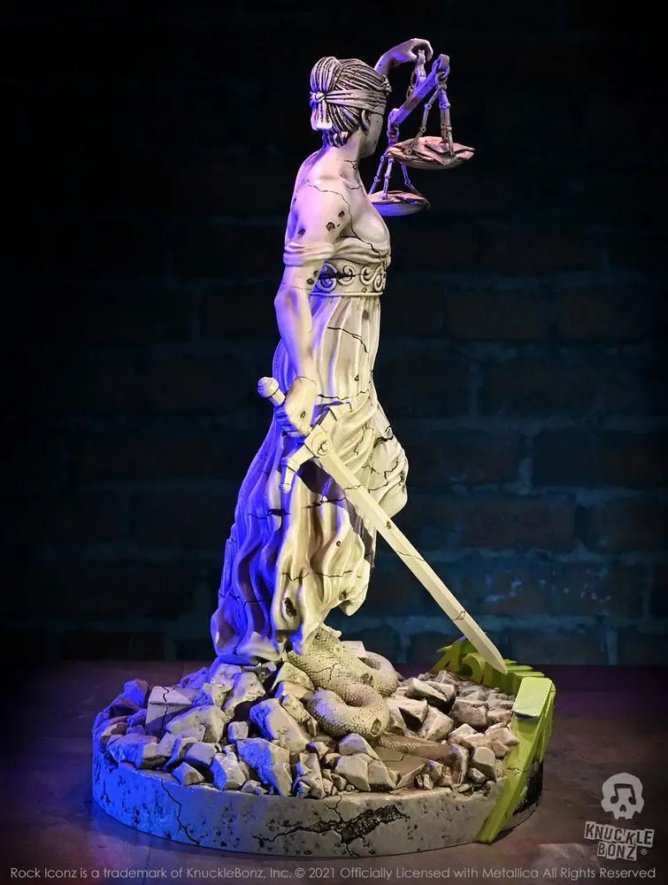 Metallica Rock Ikonz On Tour Socha Lady Justice fotografii produktu