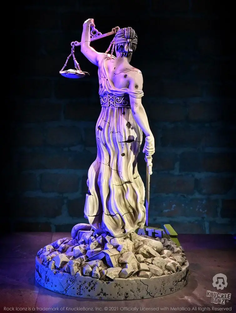Metallica Rock Ikonz On Tour Socha Lady Justice fotografii produktu