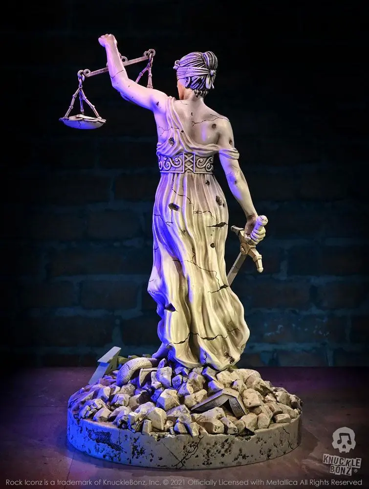 Metallica Rock Ikonz On Tour Socha Lady Justice fotografii produktu