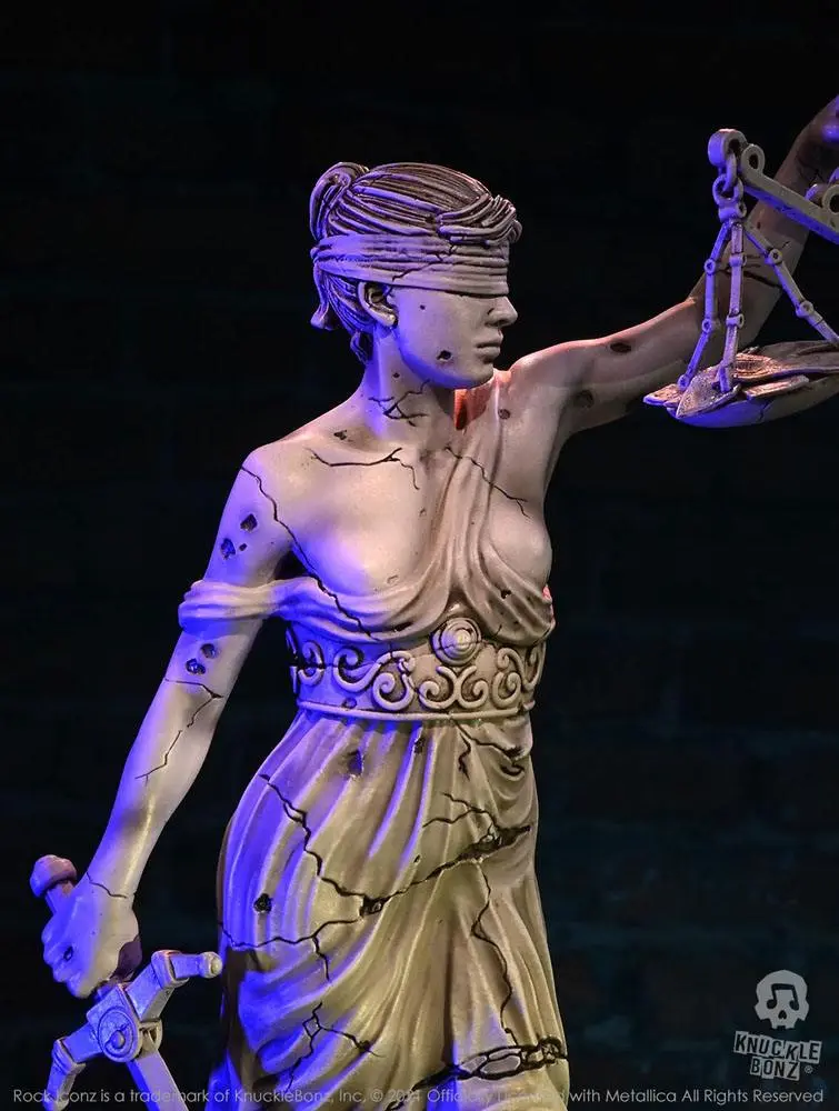 Metallica Rock Ikonz On Tour Socha Lady Justice fotografii produktu