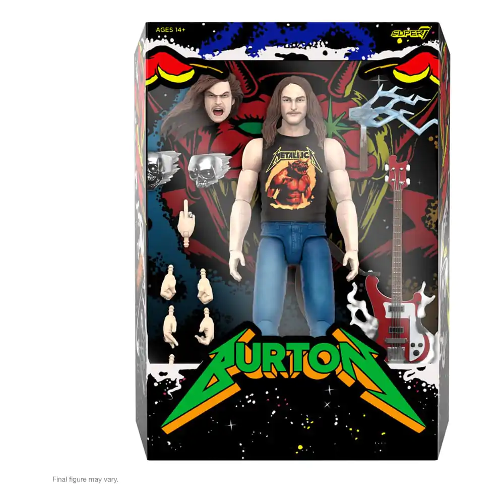 Metallica Ultimates Akční figurka Vlna 2 Cliff Burton 18 cm fotografii produktu