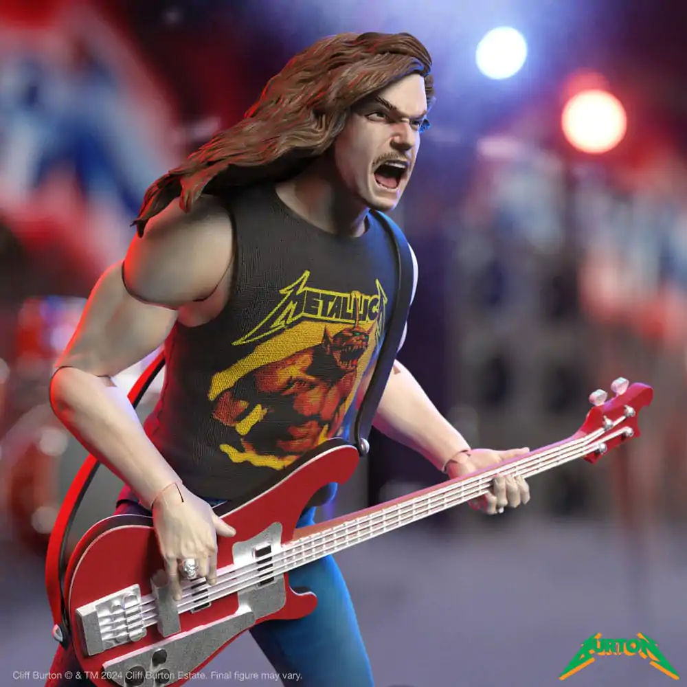 Metallica Ultimates Akční figurka Vlna 2 Cliff Burton 18 cm fotografii produktu