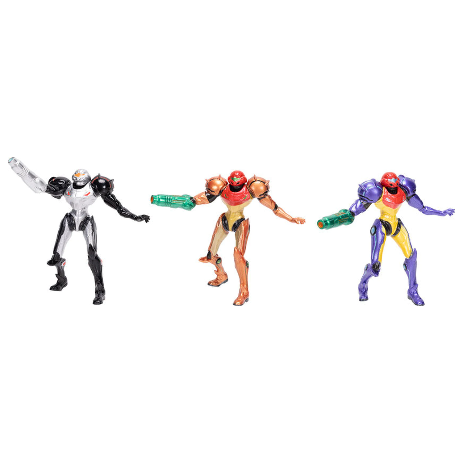 Metroid balení 3 figurek 6cm fotografii produktu