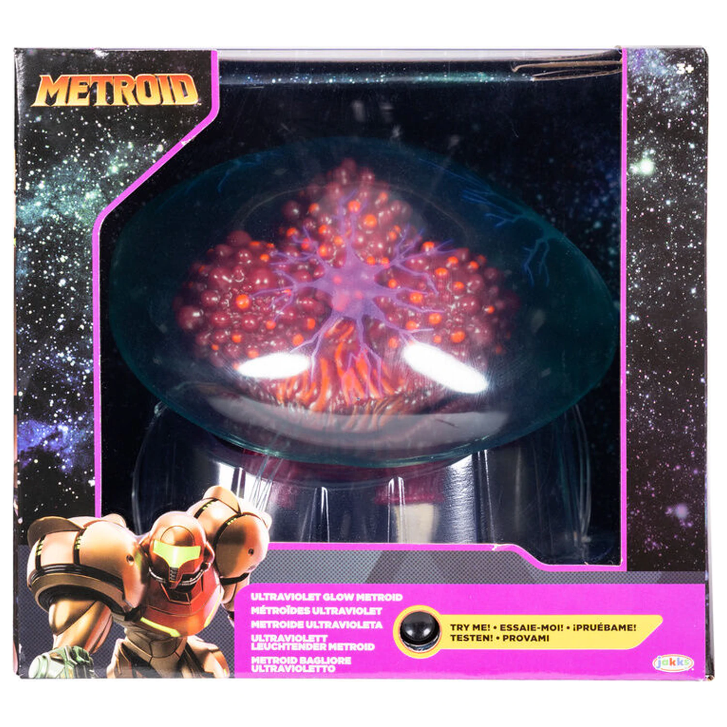 Metroid - Metroid Prime Ultraviolet Glow figurka 15cm fotografii produktu