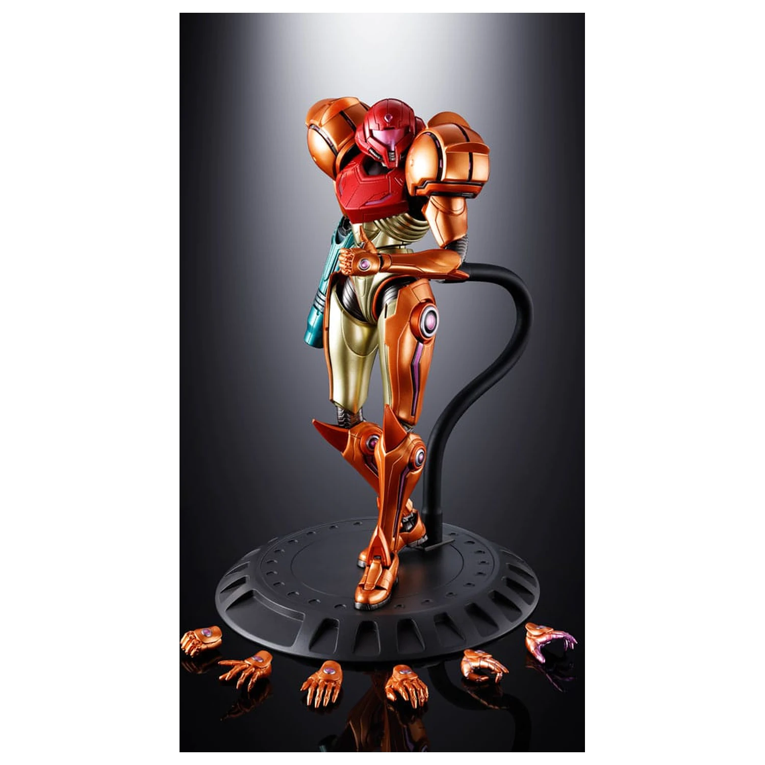 Metroid Prime 4: Beyond Diecast Akční figurka Samus Aran LED 21 cm fotografii produktu