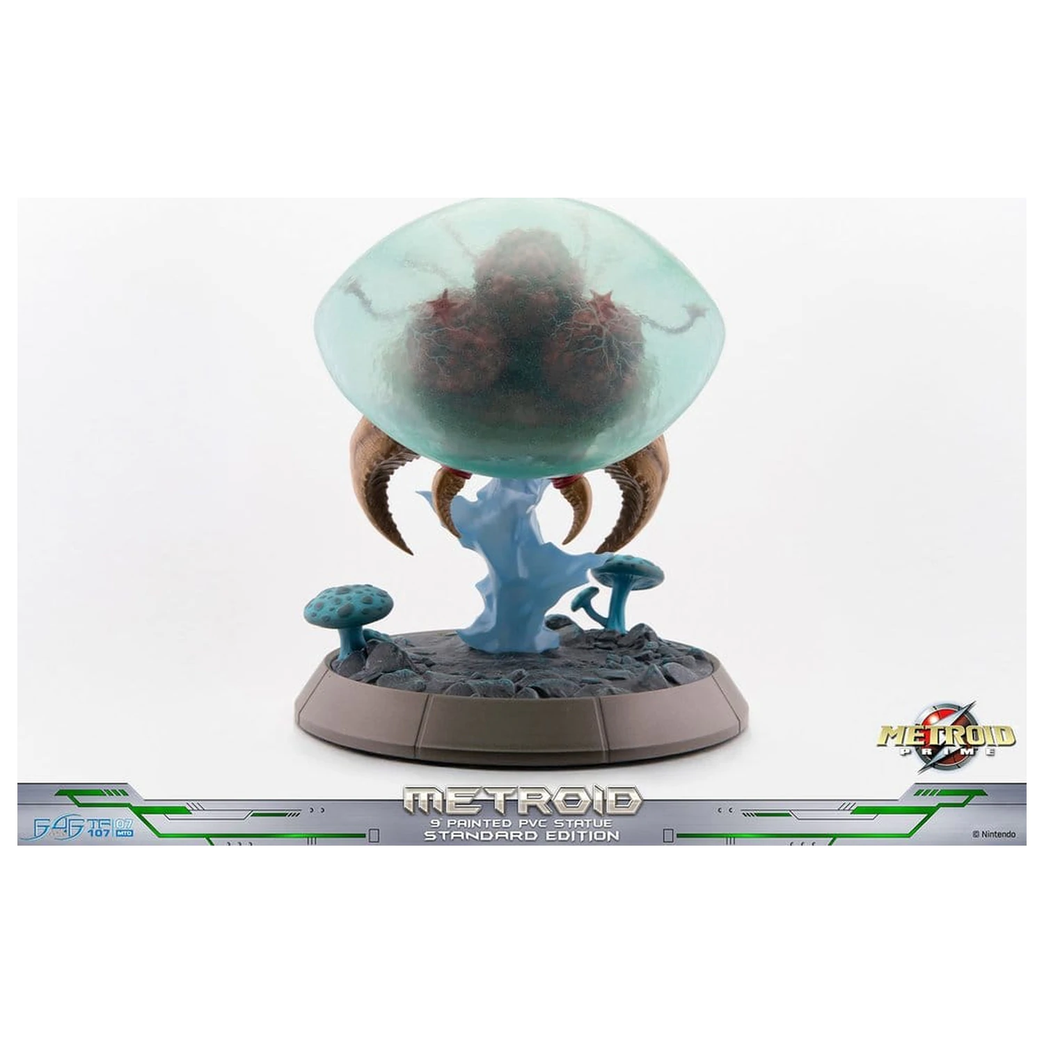 Metroid Prime PVC figurka Metroid (Standard) (Glow in the Dark) 21 cm fotografii produktu