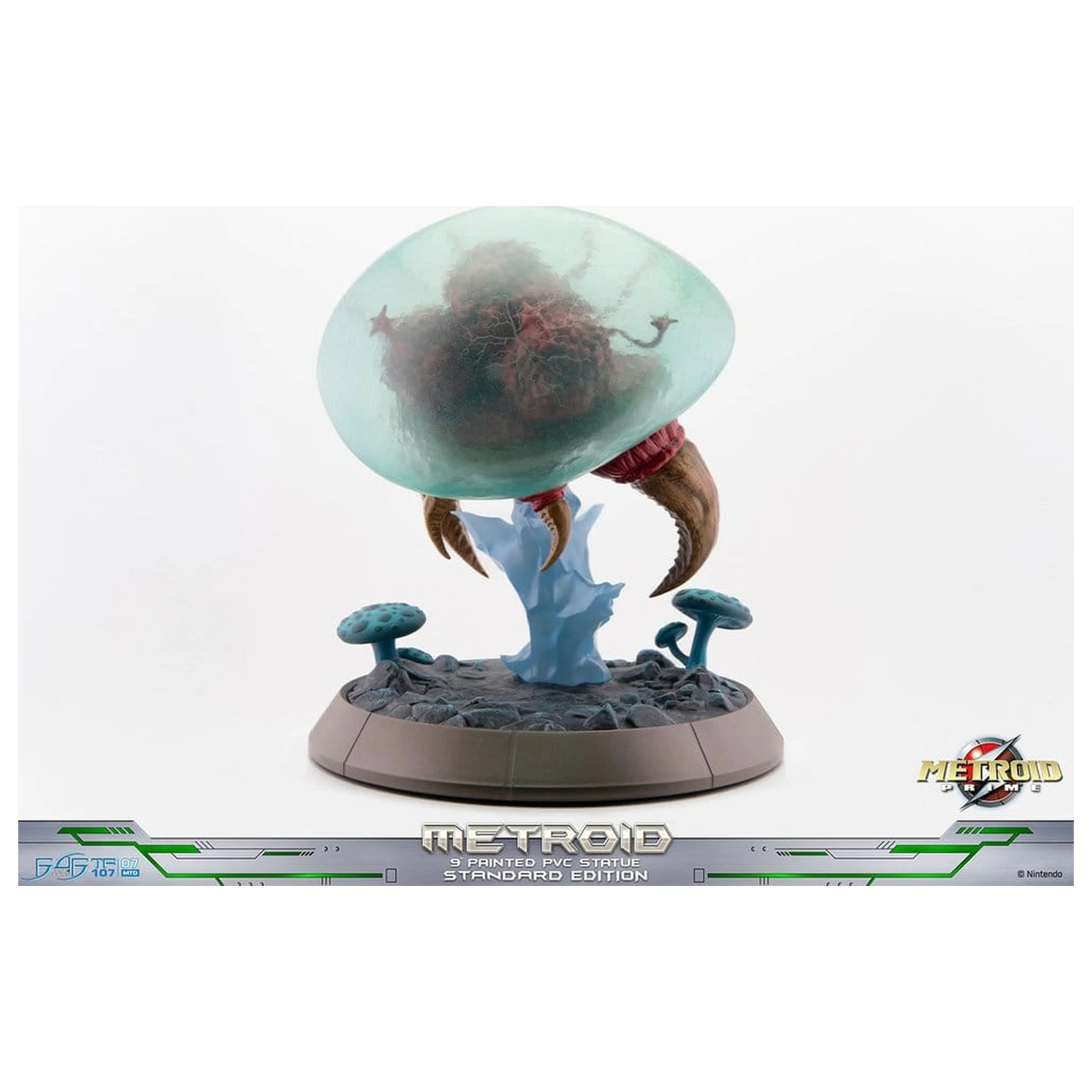Metroid Prime PVC figurka Metroid (Standard) (Glow in the Dark) 21 cm fotografii produktu