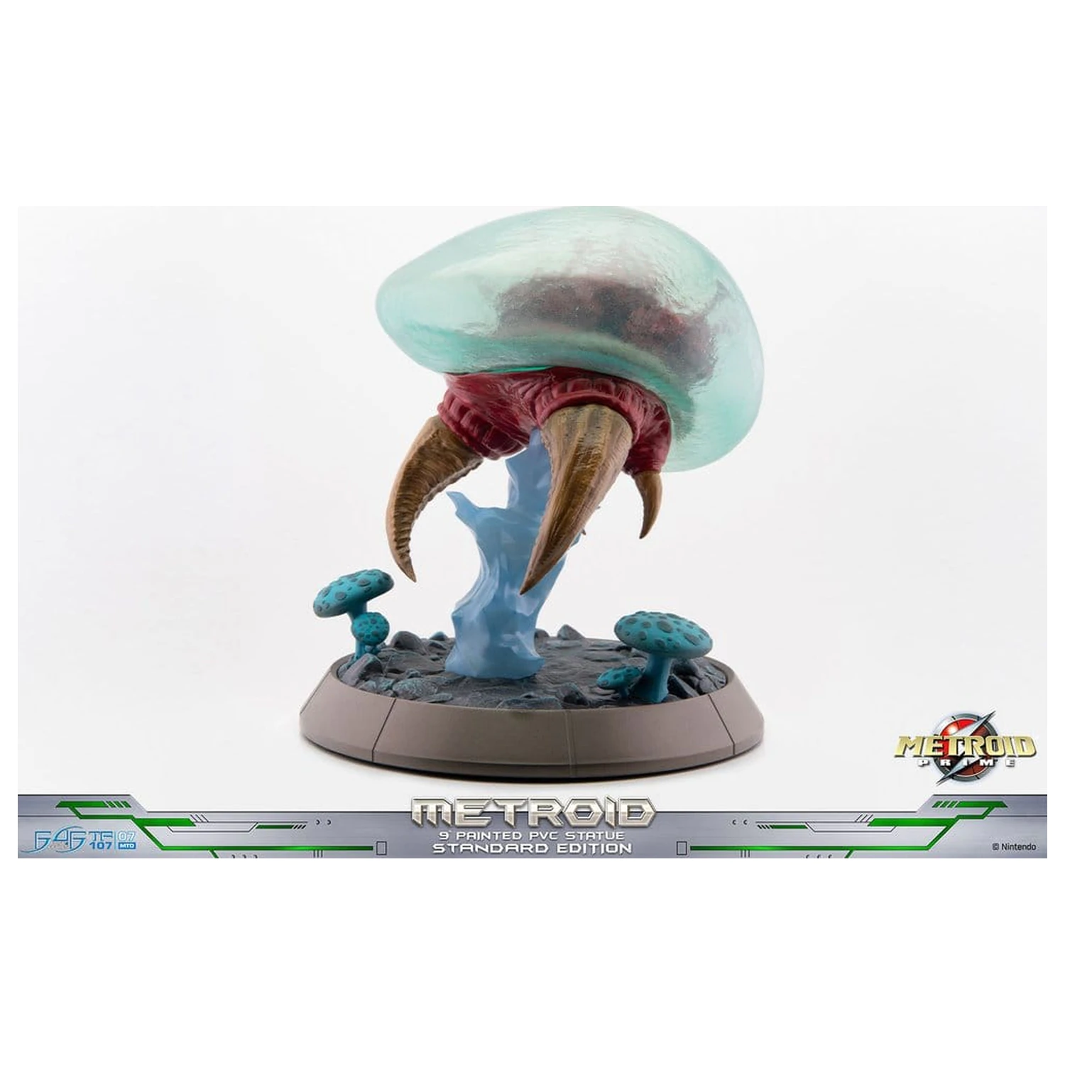 Metroid Prime PVC figurka Metroid (Standard) (Glow in the Dark) 21 cm fotografii produktu