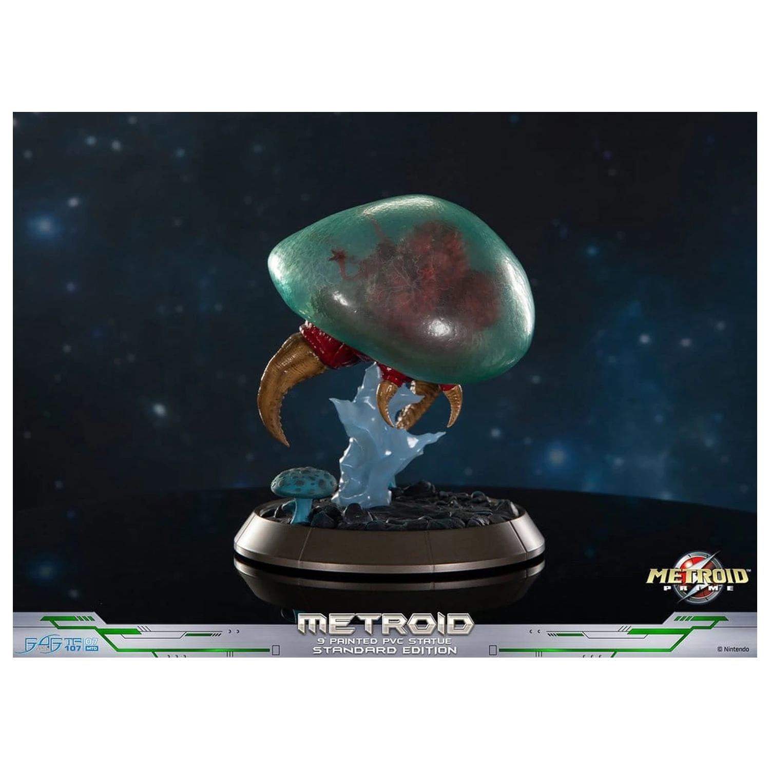 Metroid Prime PVC figurka Metroid (Standard) (Glow in the Dark) 21 cm fotografii produktu