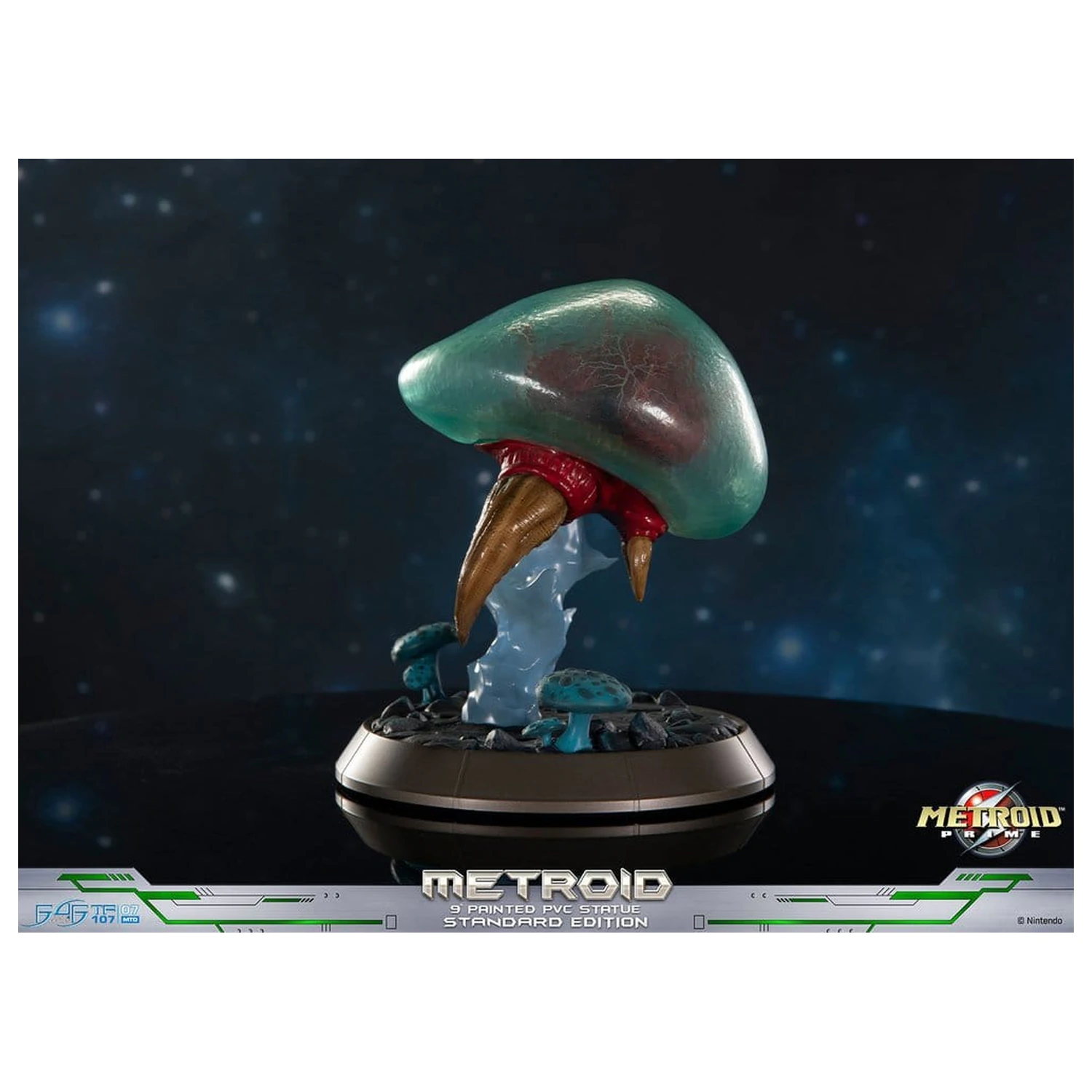 Metroid Prime PVC figurka Metroid (Standard) (Glow in the Dark) 21 cm fotografii produktu