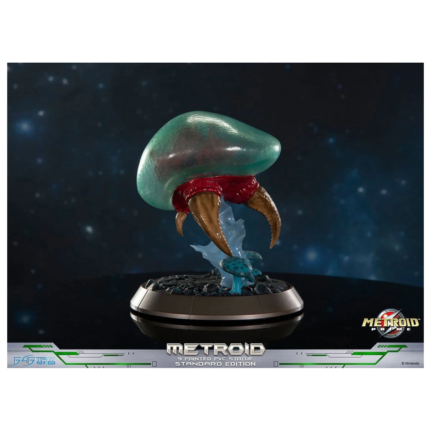 Metroid Prime PVC figurka Metroid (Standard) (Glow in the Dark) 21 cm fotografii produktu