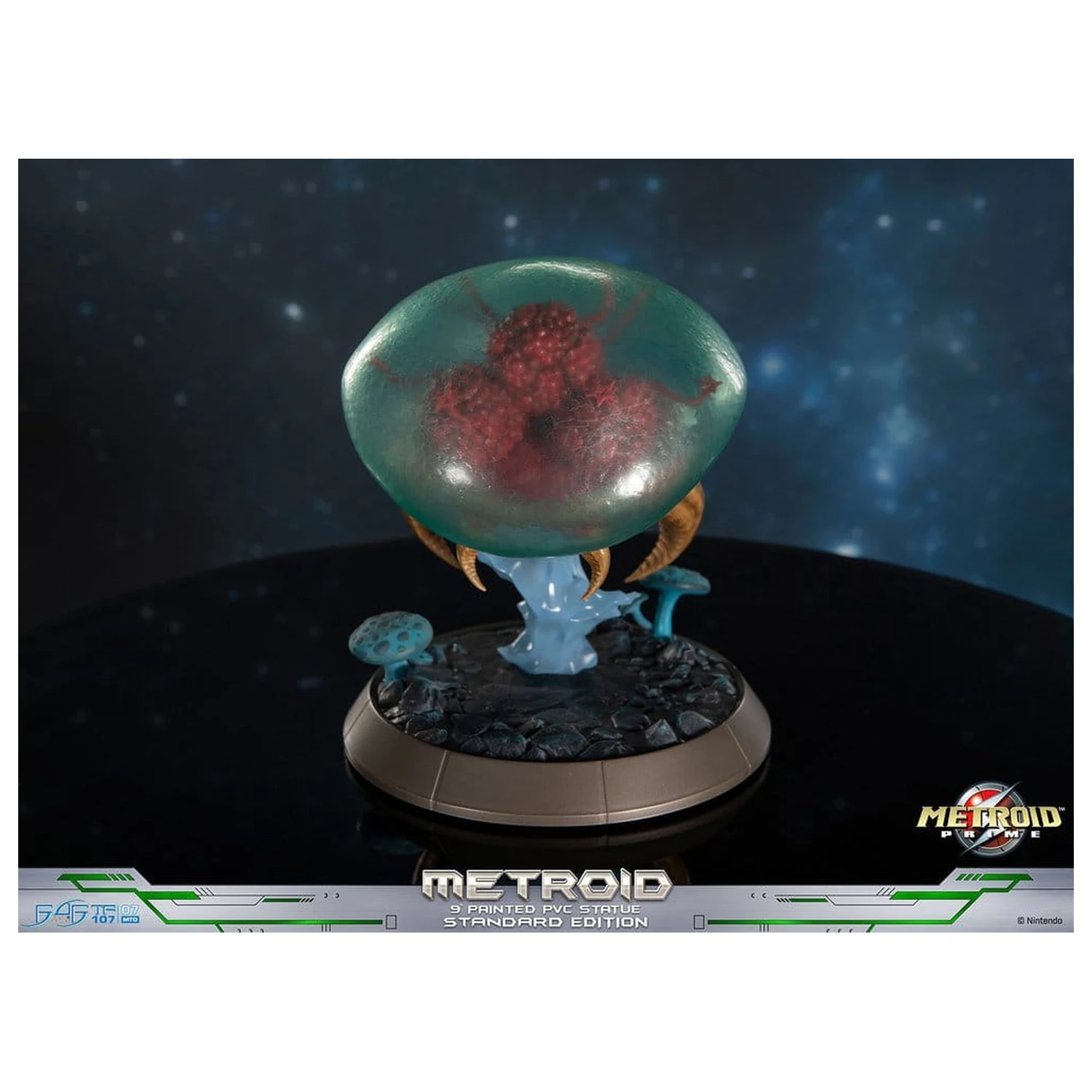 Metroid Prime PVC figurka Metroid (Standard) (Glow in the Dark) 21 cm fotografii produktu