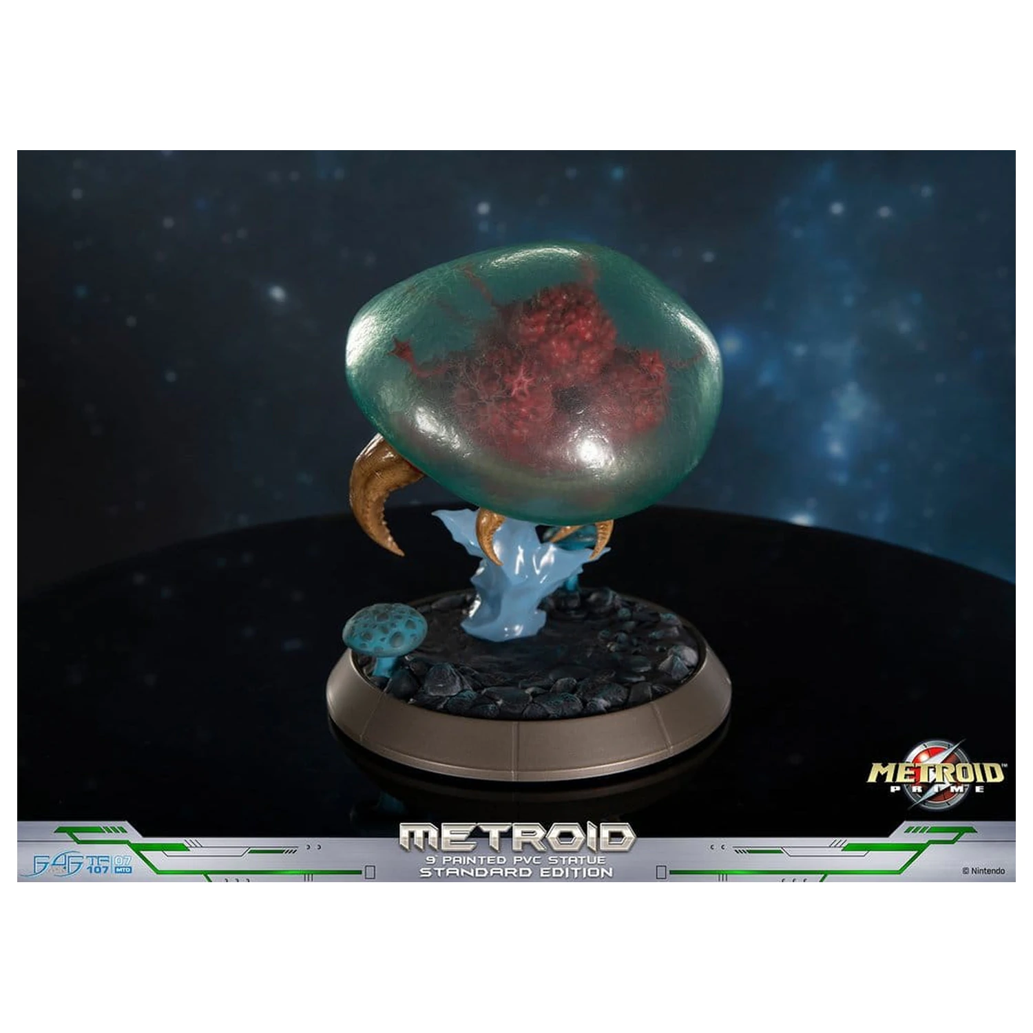 Metroid Prime PVC figurka Metroid (Standard) (Glow in the Dark) 21 cm fotografii produktu