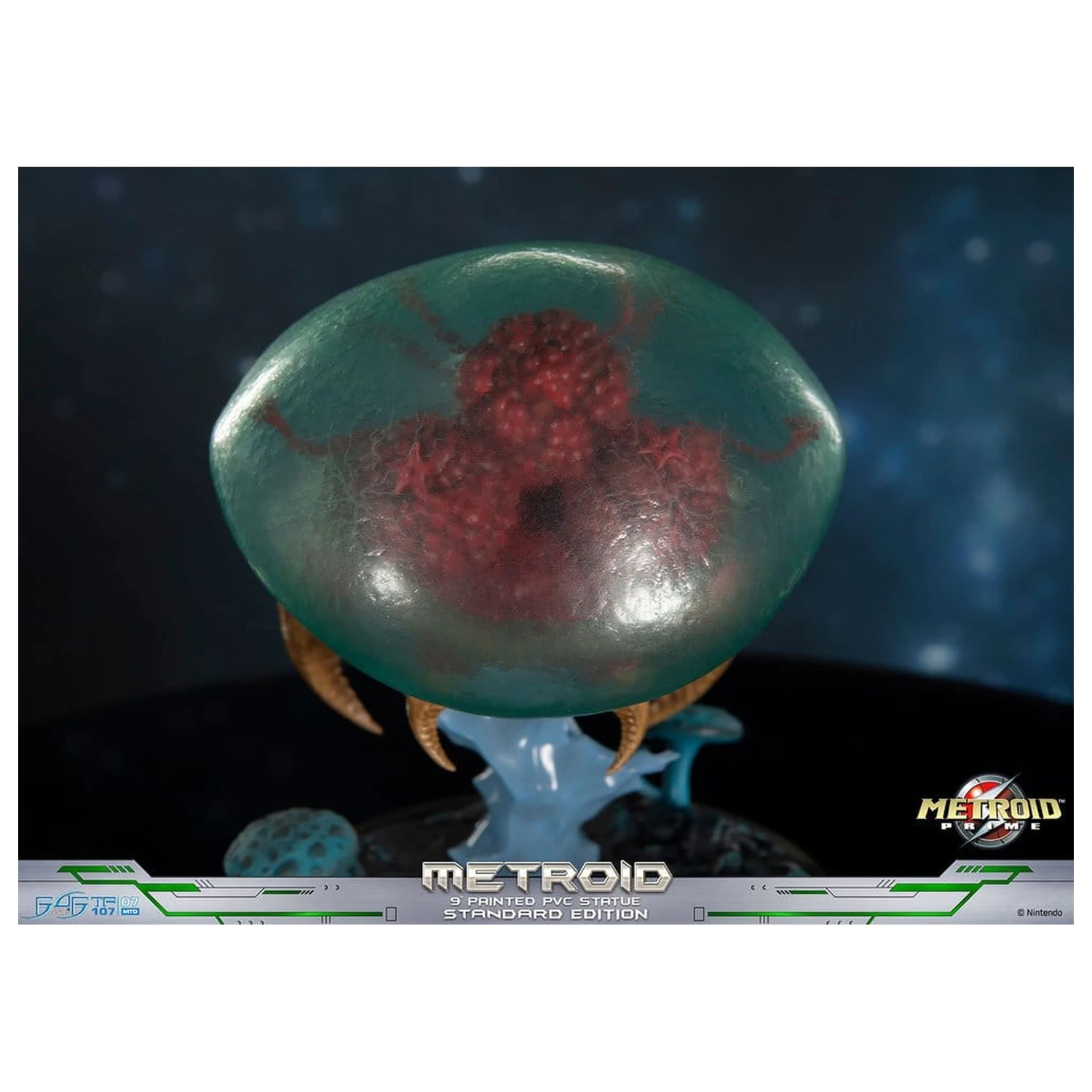 Metroid Prime PVC figurka Metroid (Standard) (Glow in the Dark) 21 cm fotografii produktu