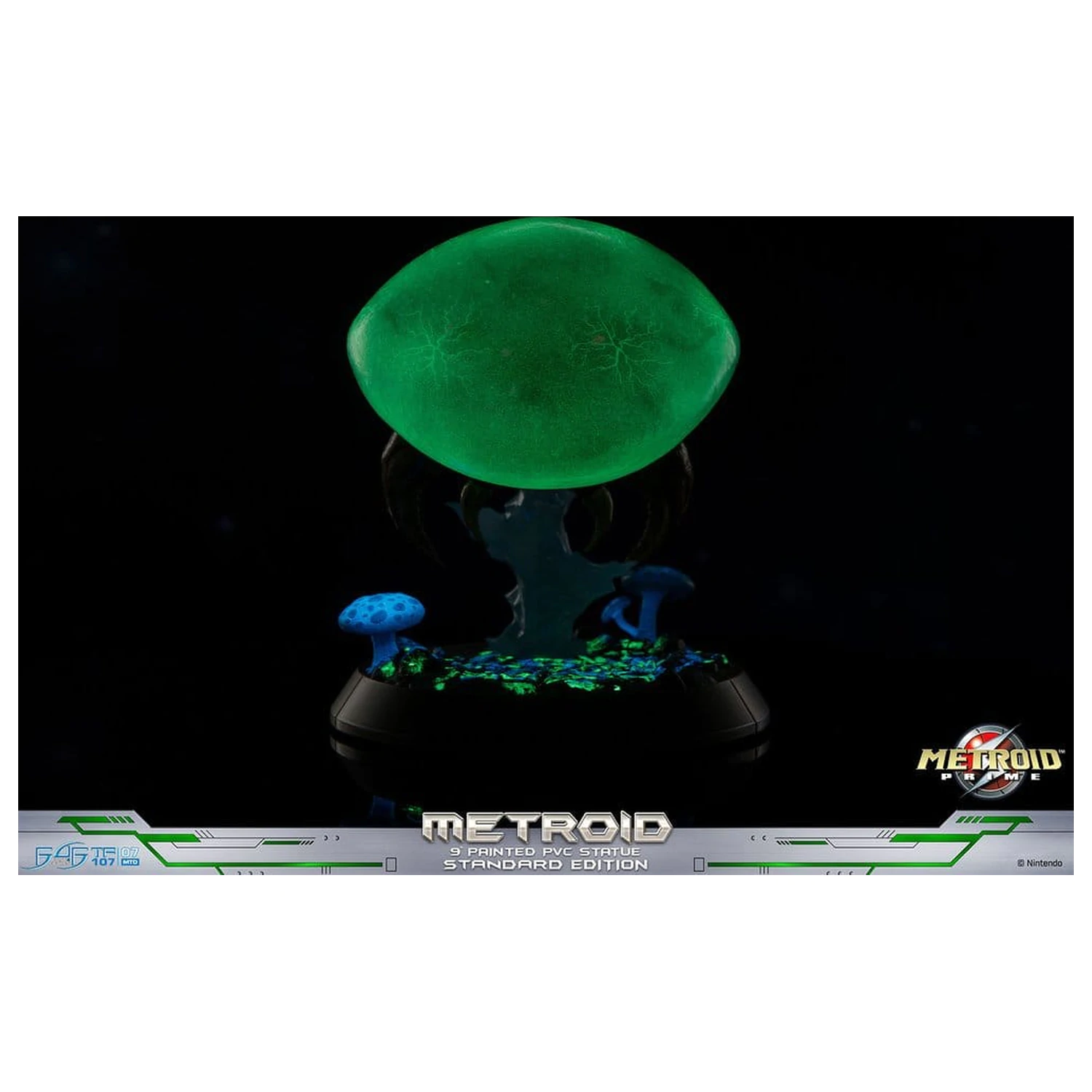 Metroid Prime PVC figurka Metroid (Standard) (Glow in the Dark) 21 cm fotografii produktu