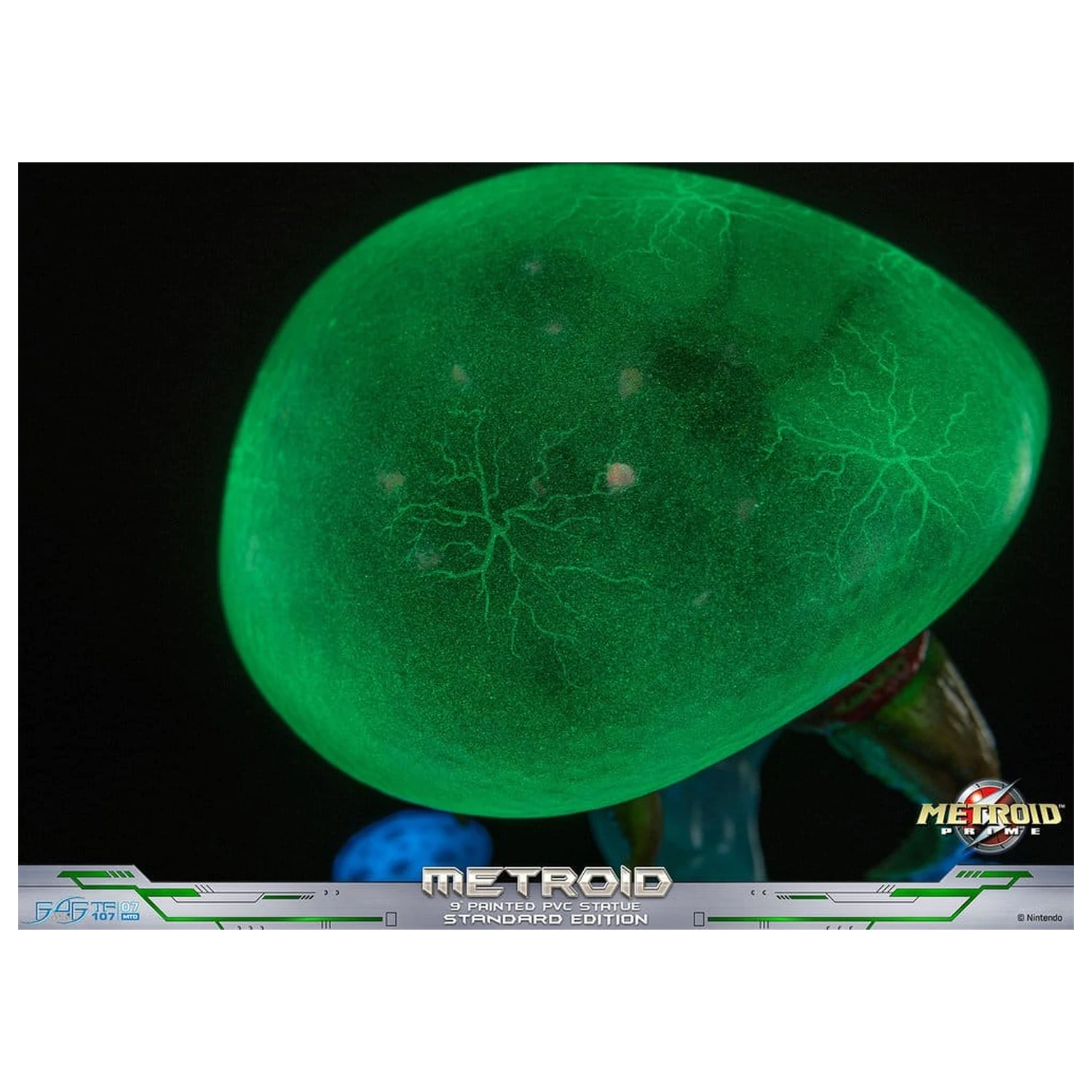 Metroid Prime PVC figurka Metroid (Standard) (Glow in the Dark) 21 cm fotografii produktu