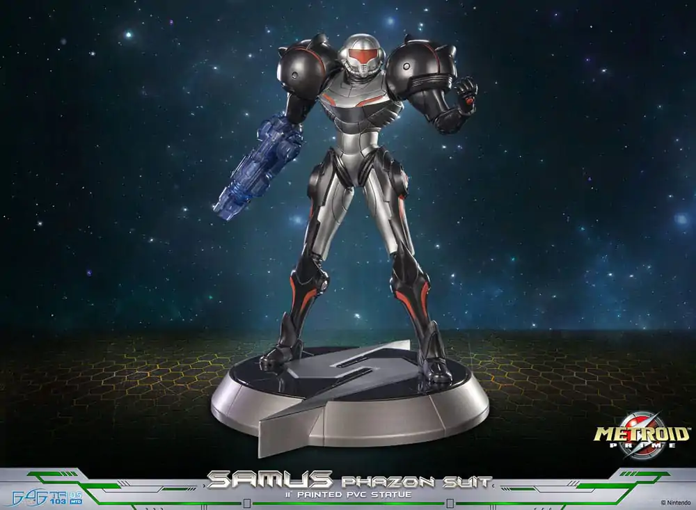 Metroid Prime PVC Socha Samus Phazon Suit Standard Edition 28 cm fotografii produktu