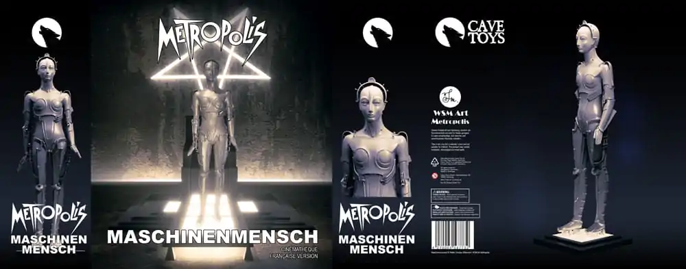 Metropolis Resinová Socha 1/10 Maschinenmensch C.F.M. 19 cm fotografii produktu