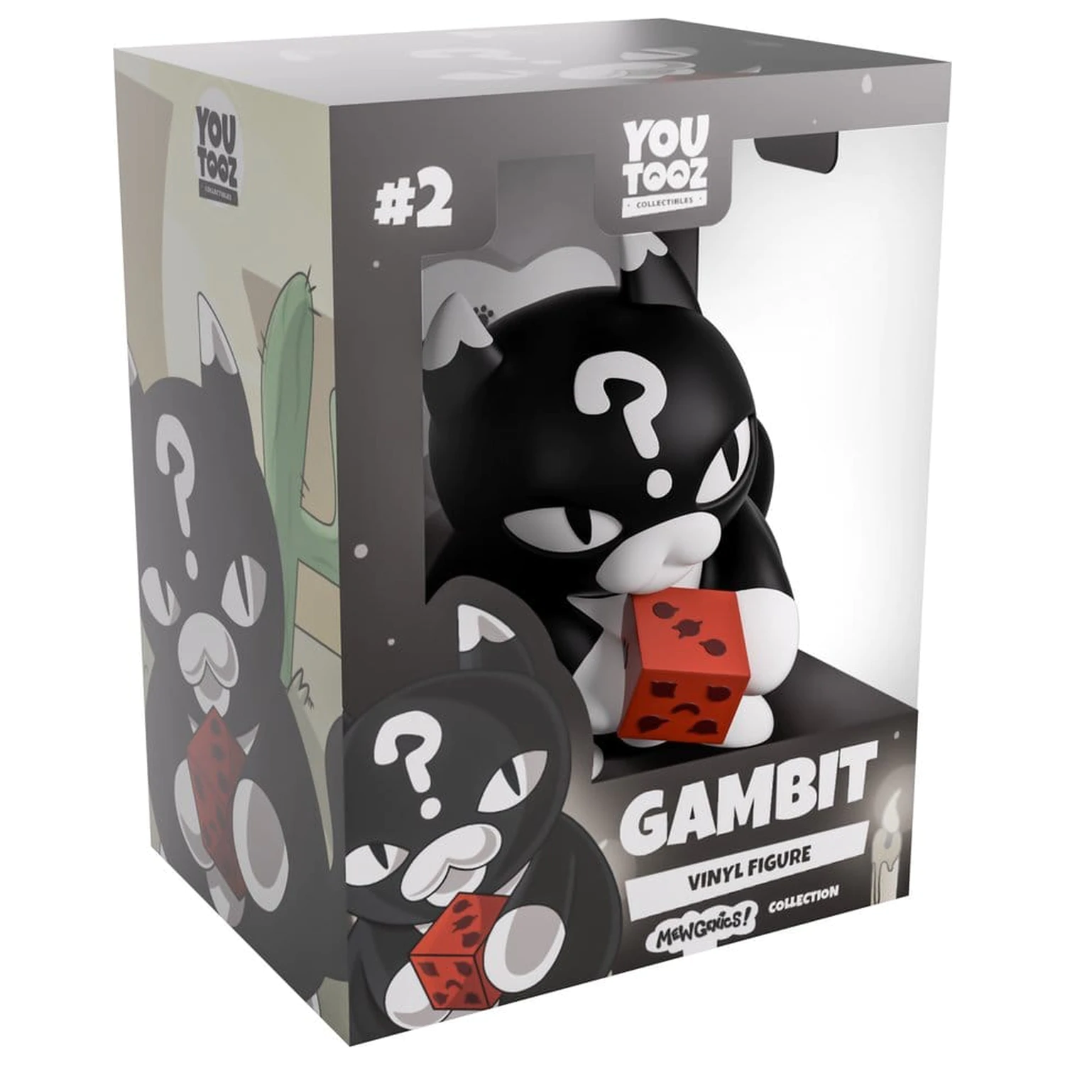 Mewgenics Vinyl Figure Gambit 9 cm fotografii produktu
