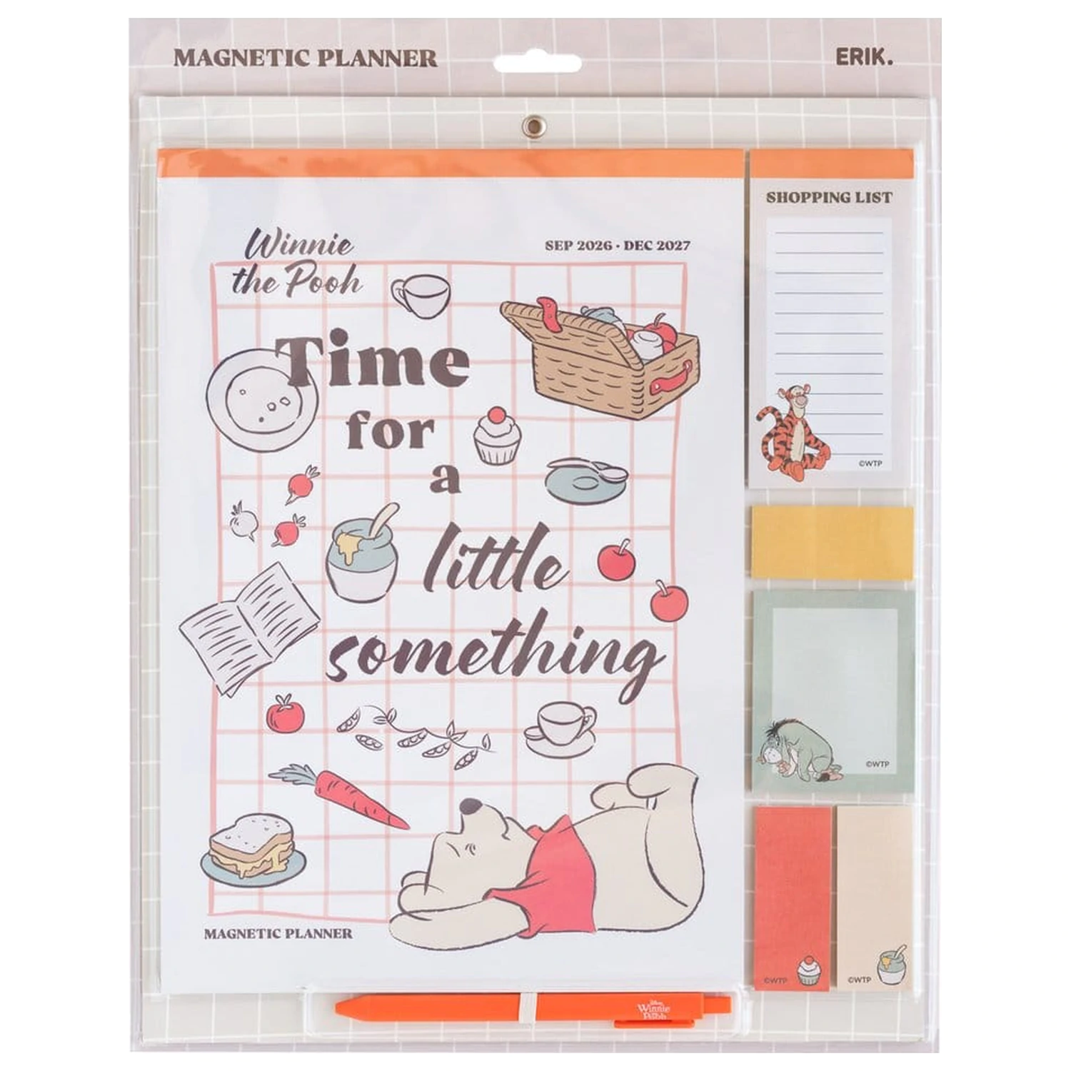 Winnie the Pooh Magnetický plánovač 2026/27 30 x 35 cm fotografii produktu