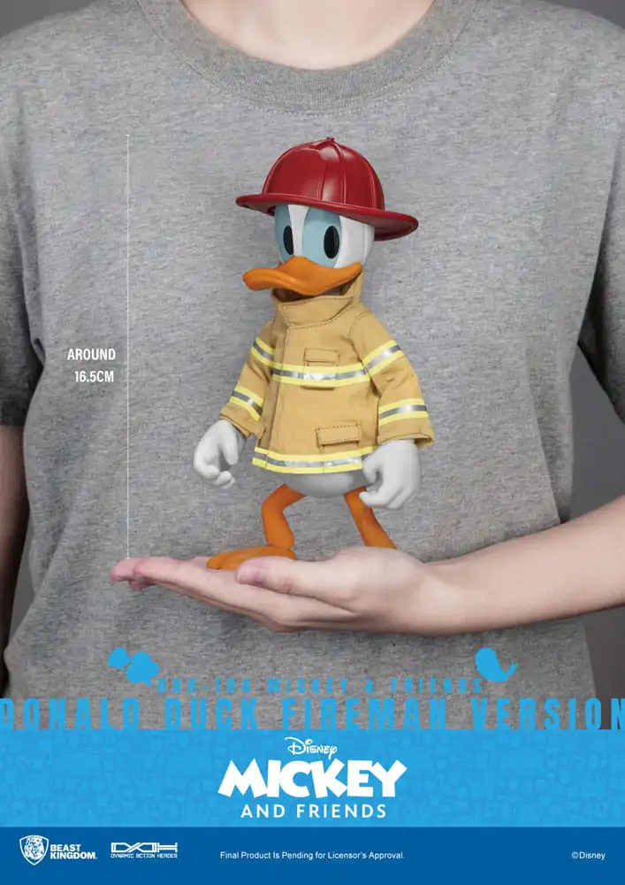 Mickey & Friends Dynamic 8ction Heroes Akční figurka 1/9 Kačer Donald Hasič Ver. 24 cm fotografii produktu
