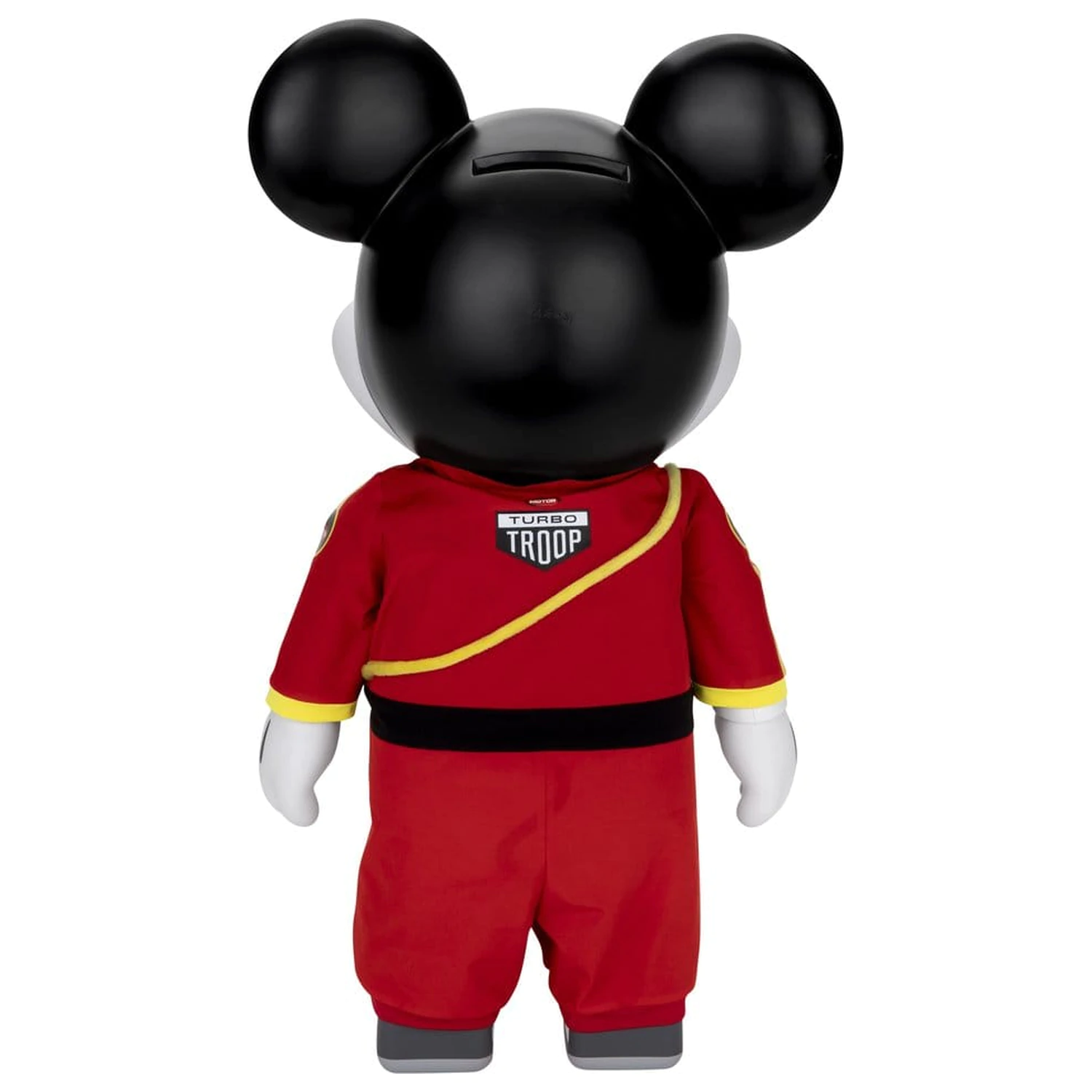 Mickey and Friends Vinylová banka SYAKING-BANG!! Funkční figurka Závodní auto Micky 48 cm fotografii produktu