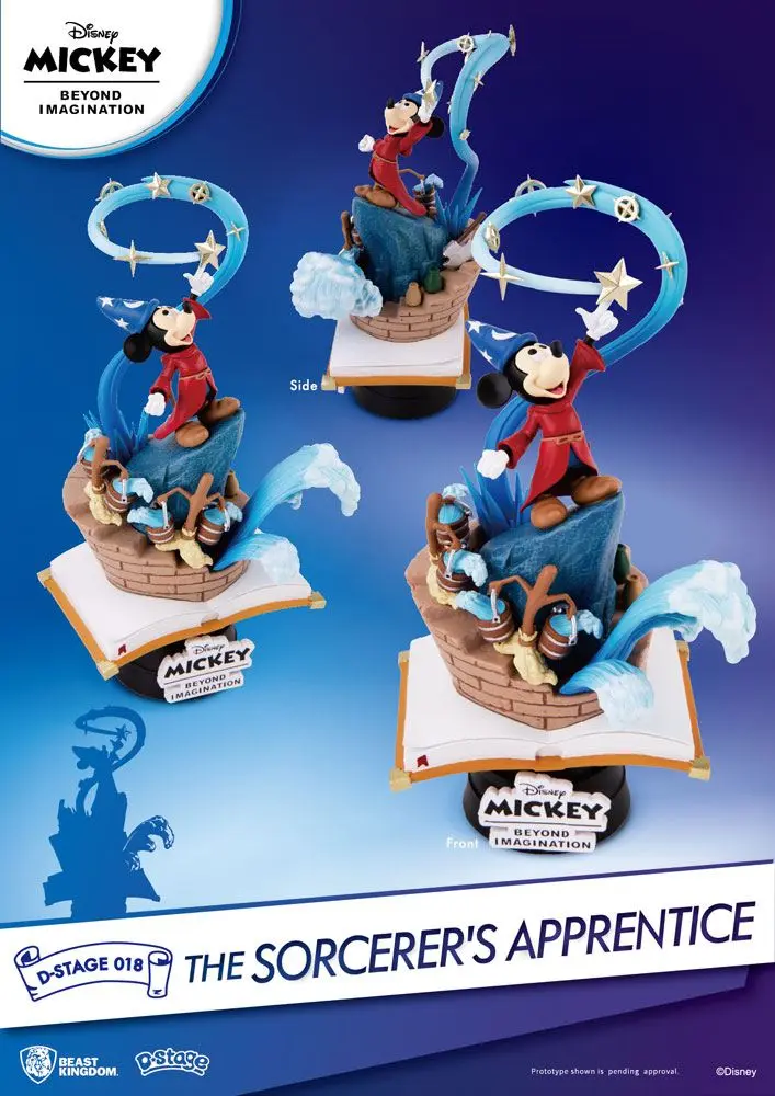 Mickey Beyond Imagination D-Stage PVC Diorama Čarodějův učeň 15 cm fotografii produktu