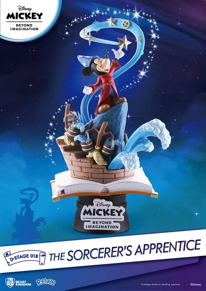 Mickey Beyond Imagination D-Stage PVC Diorama Čarodějův učeň 15 cm fotografii produktu