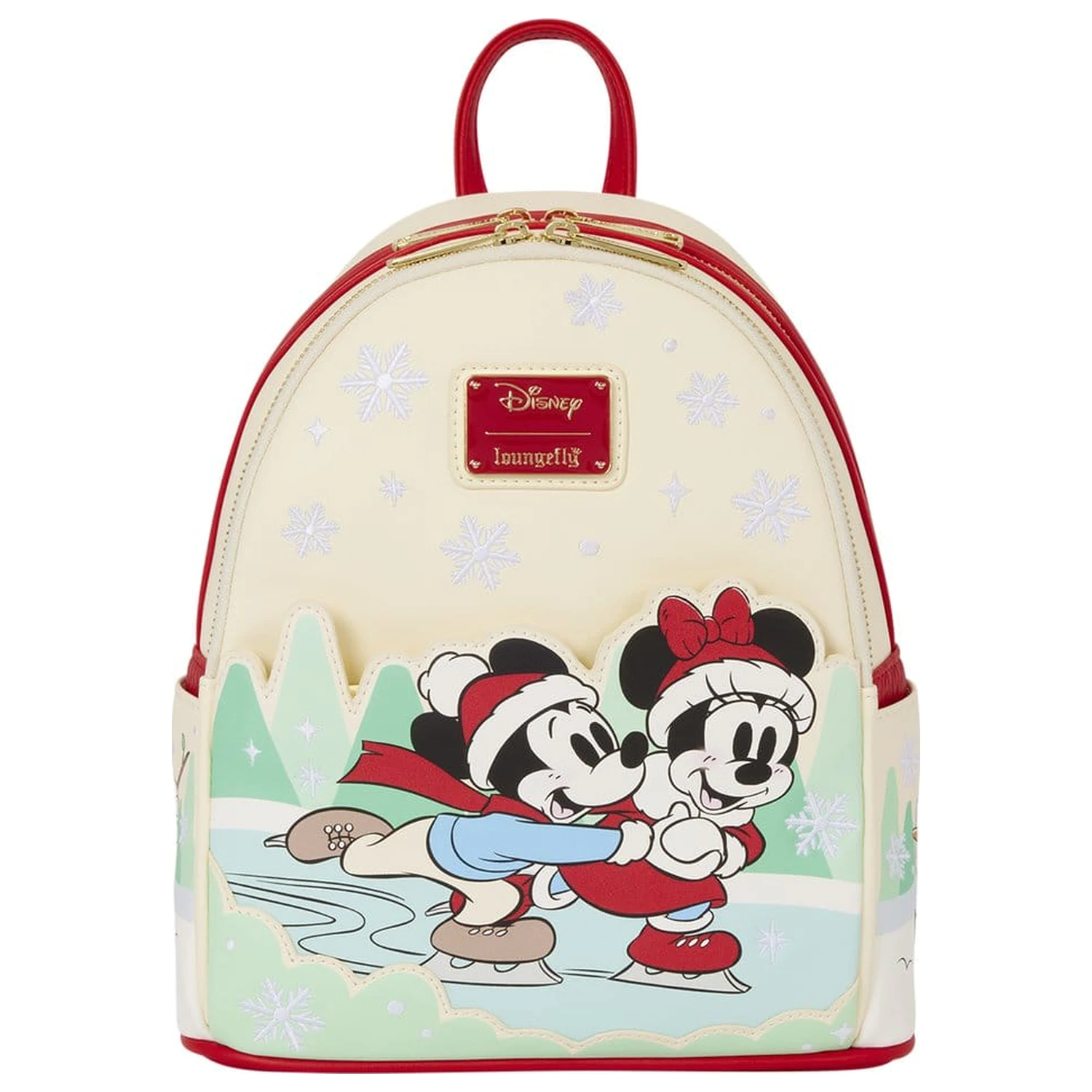 Mickey & Friends by Loungefly Mini Batoh s Držákem na Čelenku Ice Skating fotografii produktu