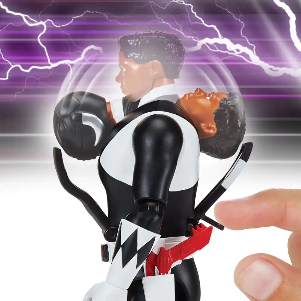 Mighty Morphin Power Rangers Action Figure Auto-Morphin Black Ranger 12 cm akční figurka fotografii produktu