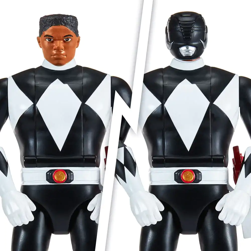 Mighty Morphin Power Rangers Action Figure Auto-Morphin Black Ranger 12 cm akční figurka fotografii produktu