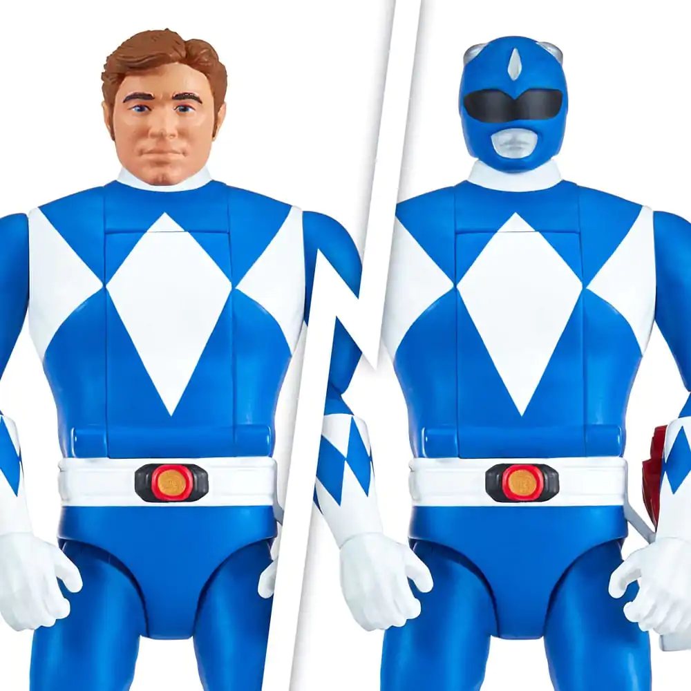 Mighty Morphin Power Rangers akční figurka Auto-Morphin Blue Ranger 12 cm fotografii produktu