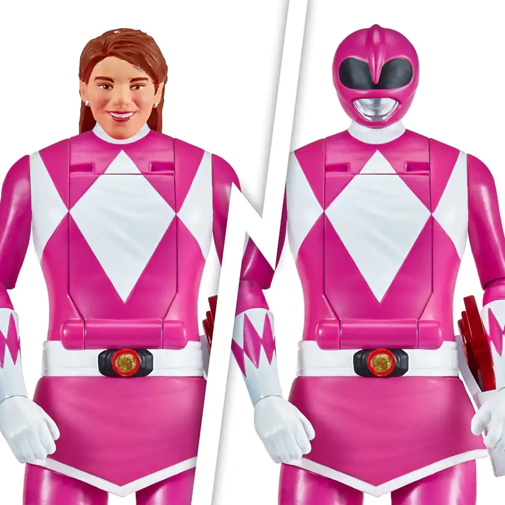 Mighty Morphin Power Rangers Action Figure Auto-Morphin Pink Ranger 12 cm akční figurka fotografii produktu