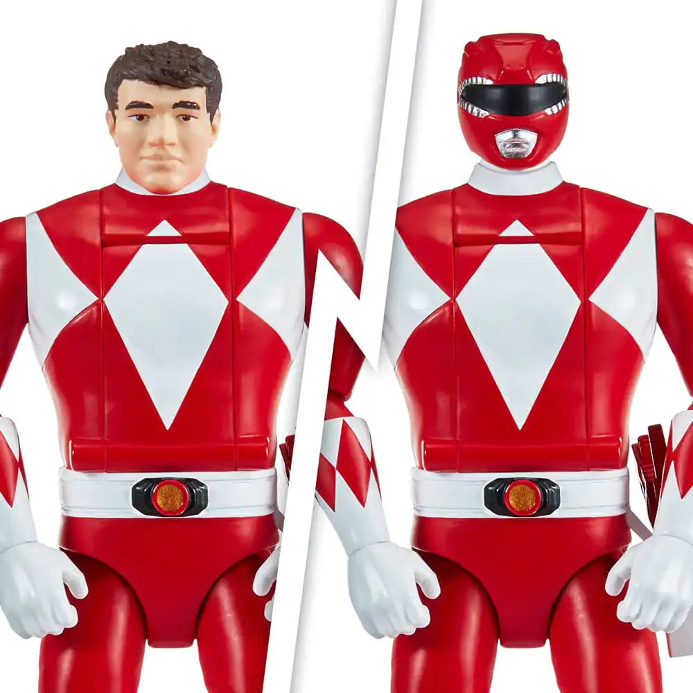 Mighty Morphin Power Rangers Action Figure Auto-Morphin Red Ranger 12 cm Akční Figurka fotografii produktu